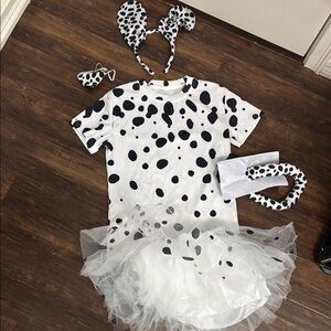 Amazon Black and White Dalmatian Tutu Costume for Halloween